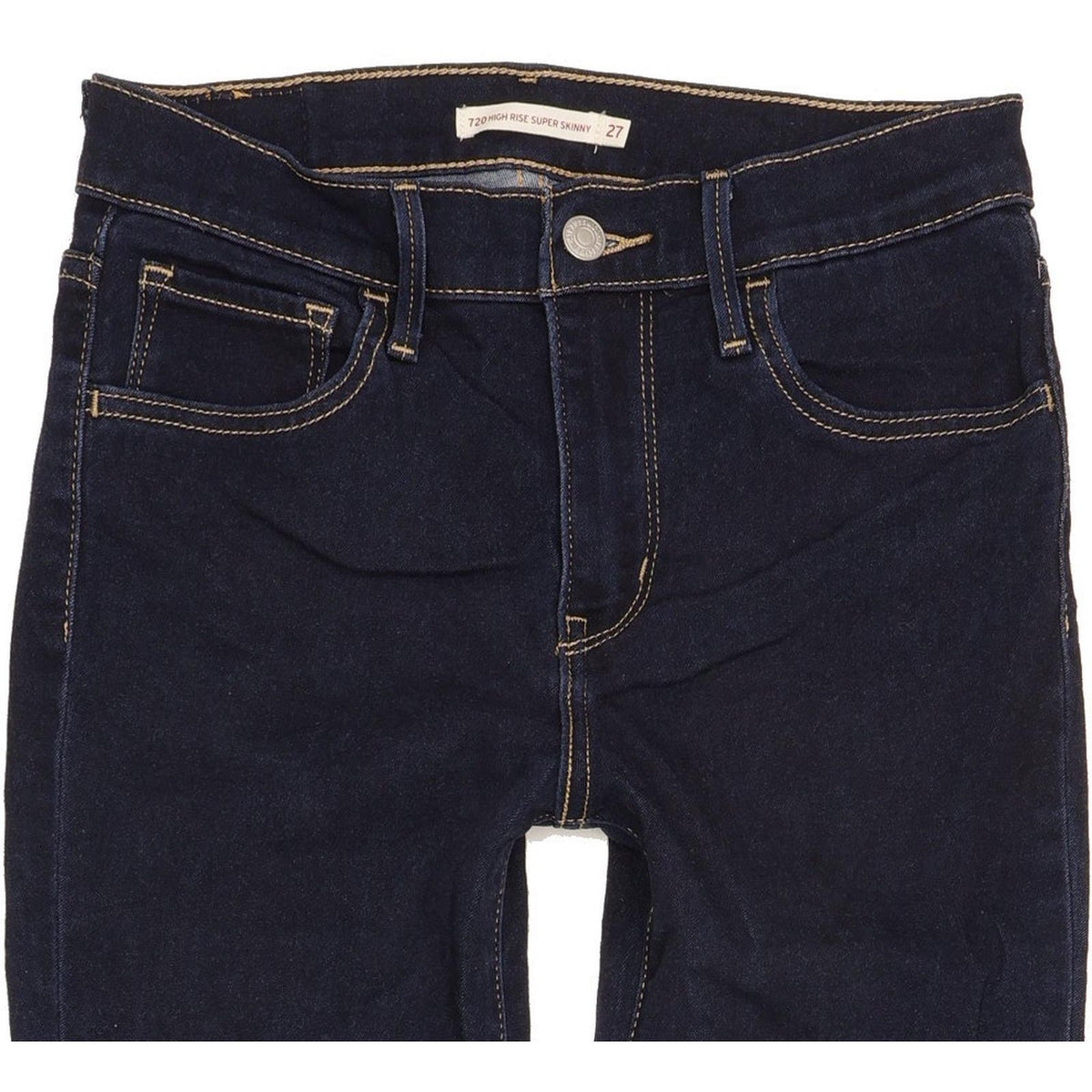 Levi's 720 Women Navy Skinny Slim Jeans W27 L30
