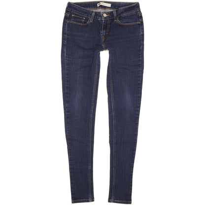 Levi's Women Blue Skinny Slim Stretch Jeans W28 L31