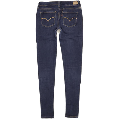 Levi's Women Blue Skinny Slim Stretch Jeans W28 L31