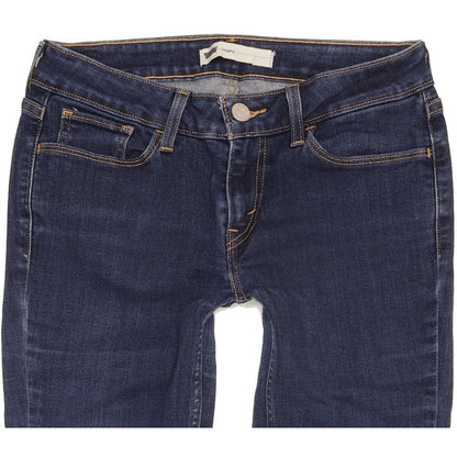 Levi's Women Blue Skinny Slim Stretch Jeans W28 L31