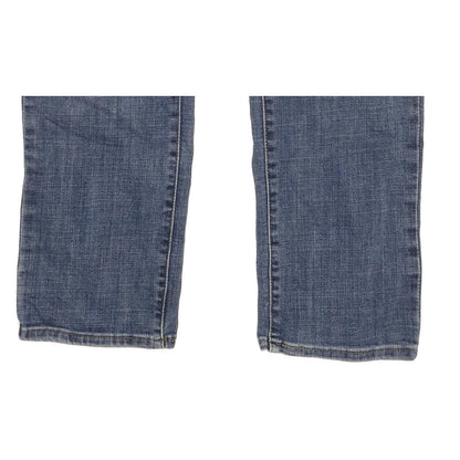 Levi's Slimming Women Blue Straight Slim Stretch Jeans W32 L32
