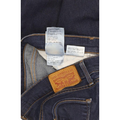 Levi's 314 Shaping Women Navy Straight Slim Stretch Jeans W29 L30