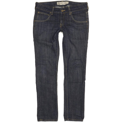 Lee Amy Women Navy Straight Slim Stretch Jeans W31 L30