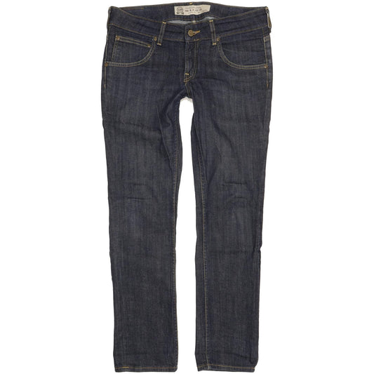 Lee Amy Women Navy Straight Slim Stretch Jeans W31 L30
