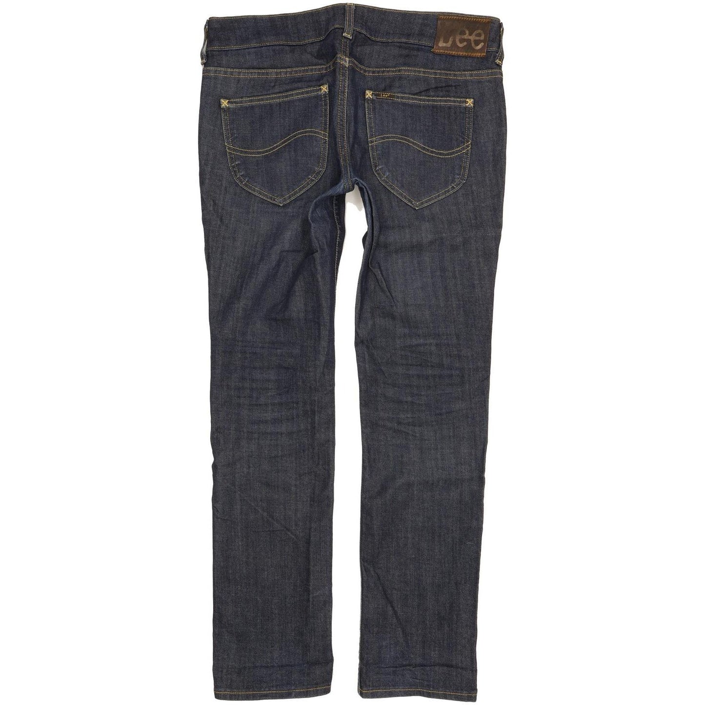 Lee Amy Women Navy Straight Slim Stretch Jeans W31 L30