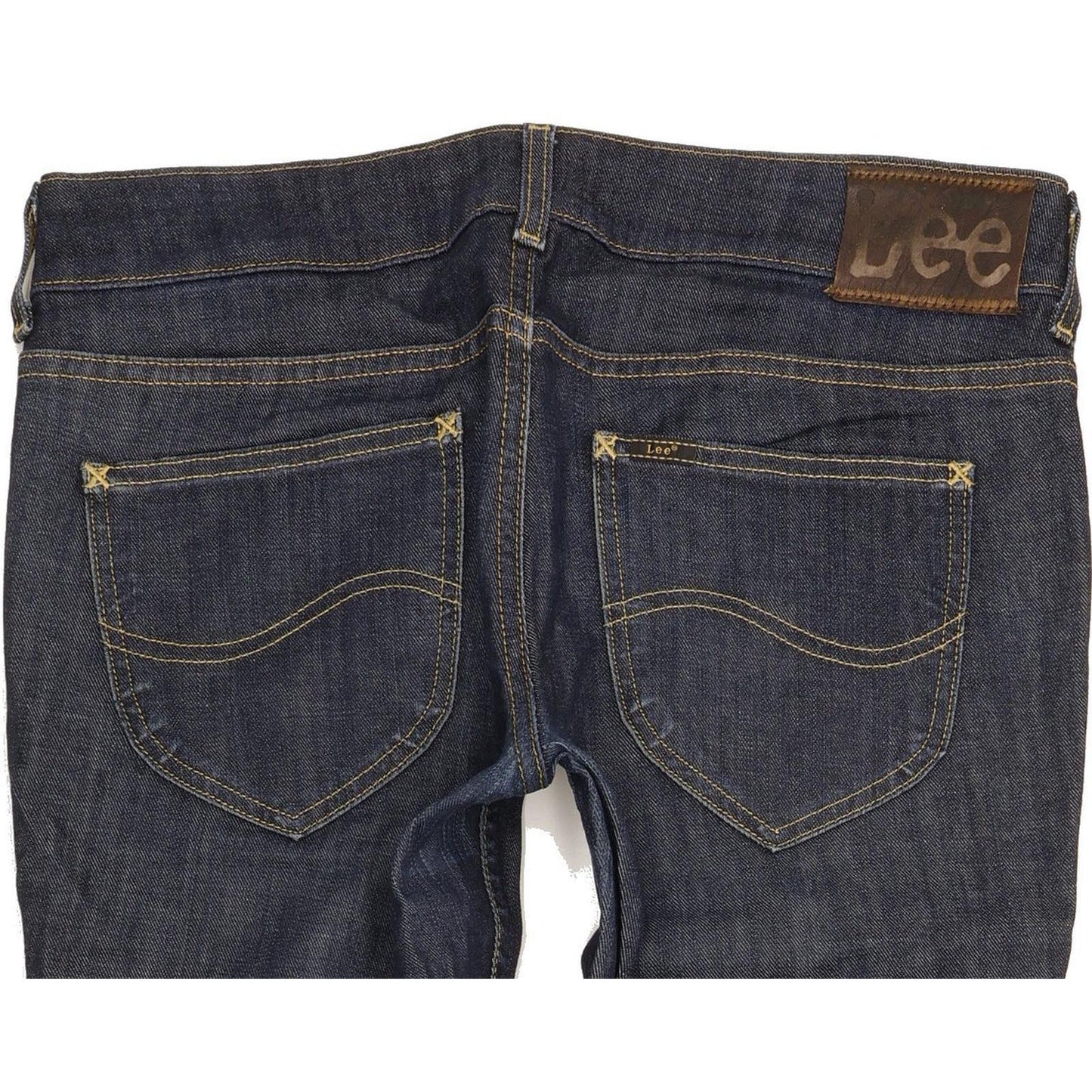Lee Amy Women Navy Straight Slim Stretch Jeans W31 L30