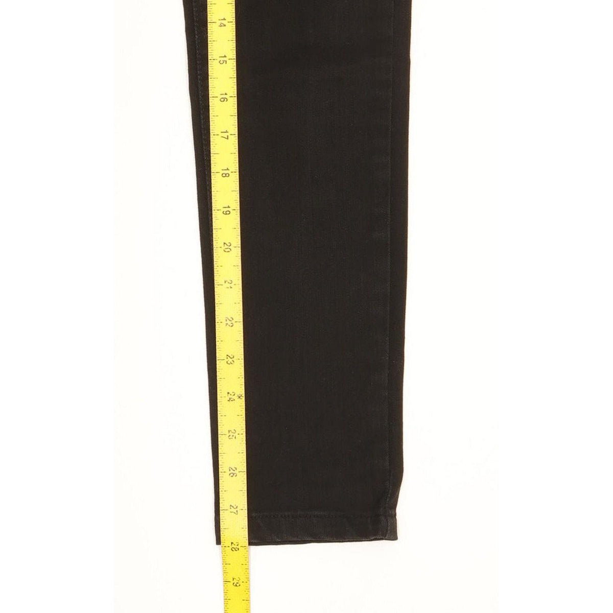 Levi's 711 Women Black Skinny Slim Stretch Jeans W26 L28