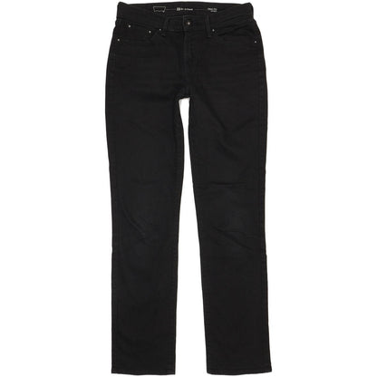 Levi's Demi Curve Women Black Straight Classic Stretch Jeans W29 L33