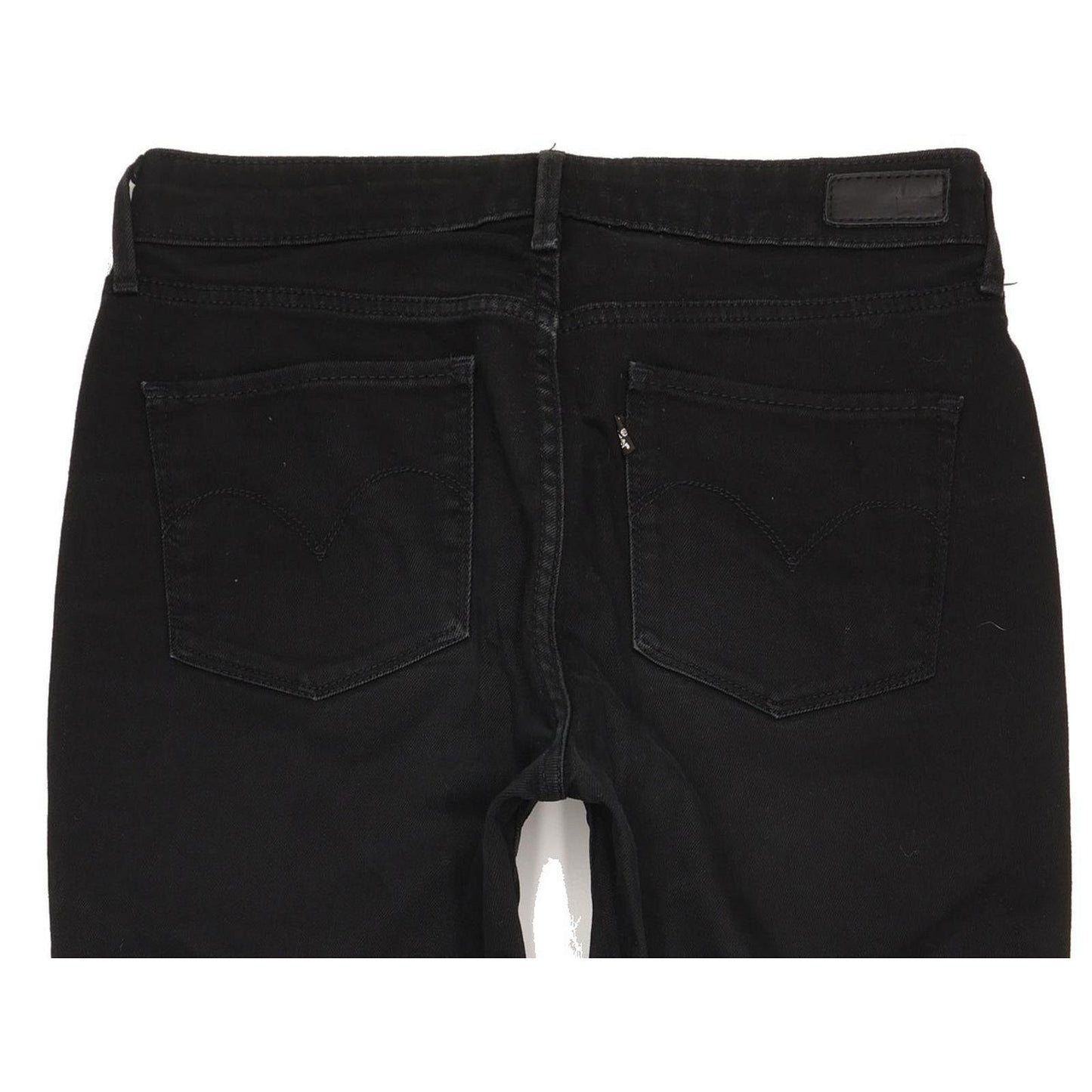 Levi's Demi Curve Women Black Straight Classic Stretch Jeans W29 L33