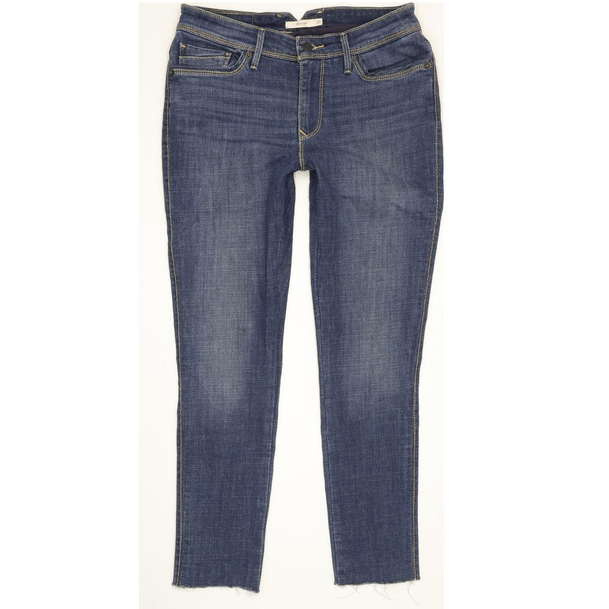 Levi's 711 Women Blue Skinny Slim Jeans W28 L27