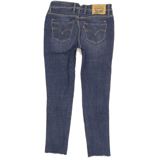 Levi's 711 Women Blue Skinny Slim Jeans W28 L27