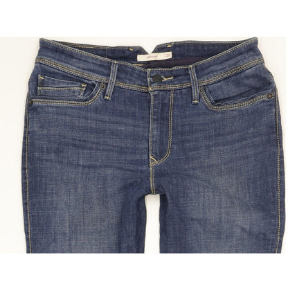 Levi's 711 Women Blue Skinny Slim Jeans W28 L27