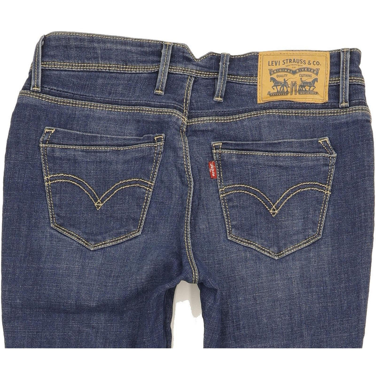 Levi's 711 Women Blue Skinny Slim Jeans W28 L27