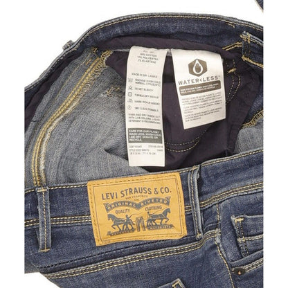 Levi's 711 Women Blue Skinny Slim Jeans W28 L27