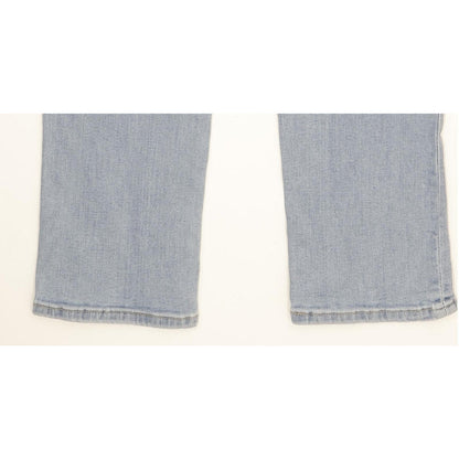 Levi's 724 Women Blue Straight Slim Stretch Jeans W28 L30