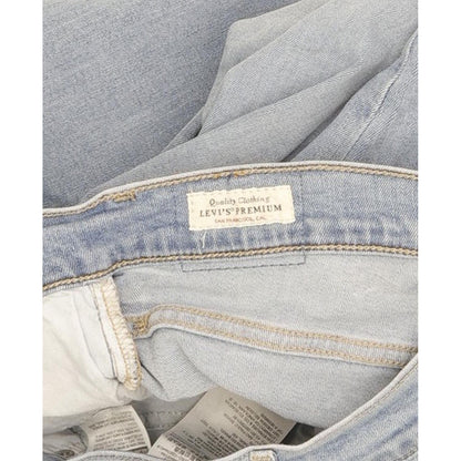 Levi's 724 Women Blue Straight Slim Stretch Jeans W28 L30
