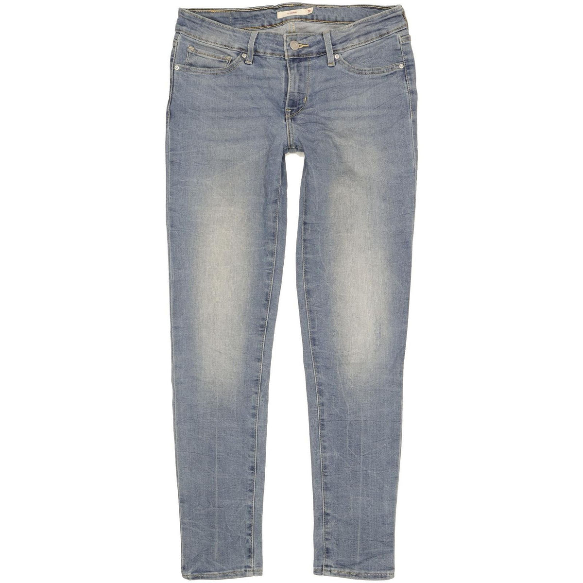 Levi's 711 Women Blue Skinny Slim Stretch Jeans W28 L30