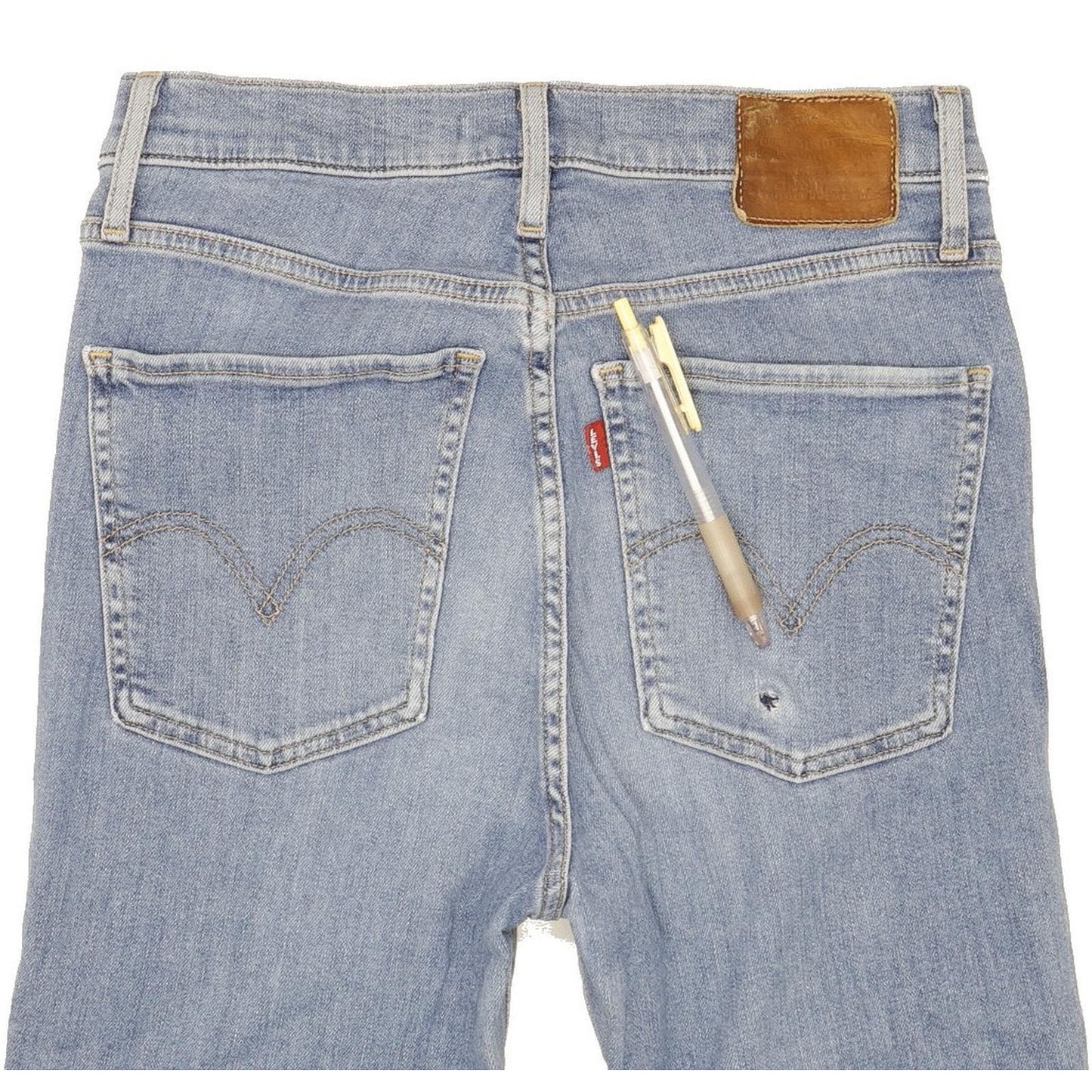 Levi's Mile Women Blue Skinny Slim Stretch Jeans W28 L34