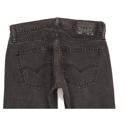 Levi's 514 Men Black Straight Slim Jeans W31 L31