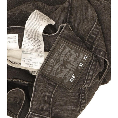 Levi's 514 Men Black Straight Slim Jeans W31 L31