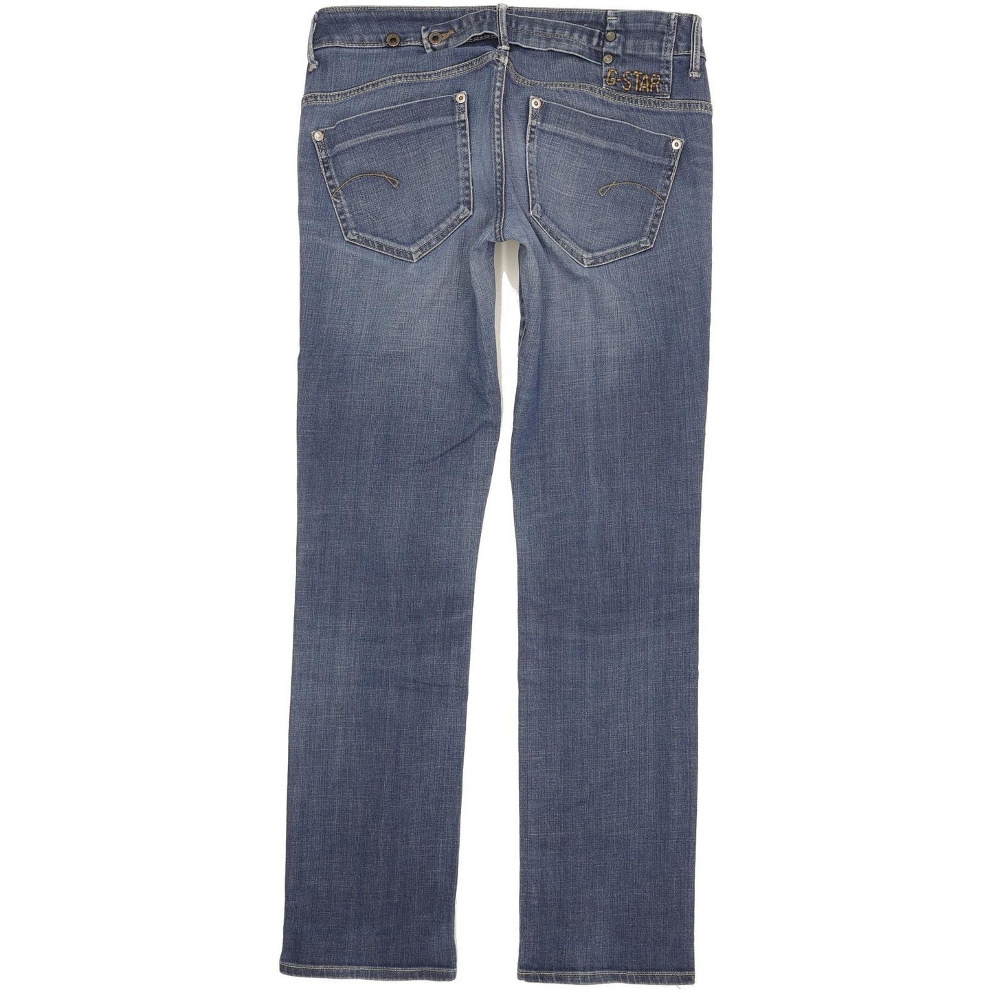 G-Star Midge Women Blue Straight Slim Stretch Jeans W31 L33