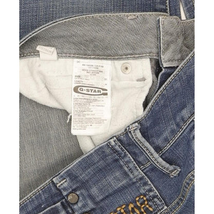 G-Star Midge Women Blue Straight Slim Stretch Jeans W31 L33