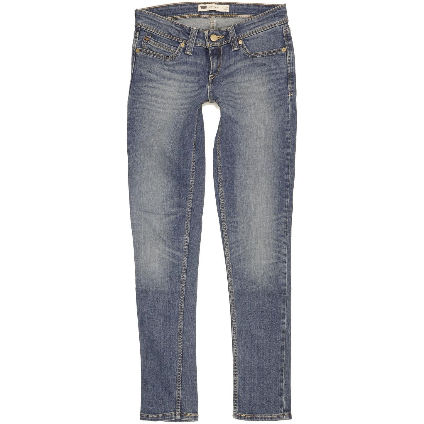 Levi's Demi Curve Women Blue Skinny Slim Stretch Jeans W27 L31