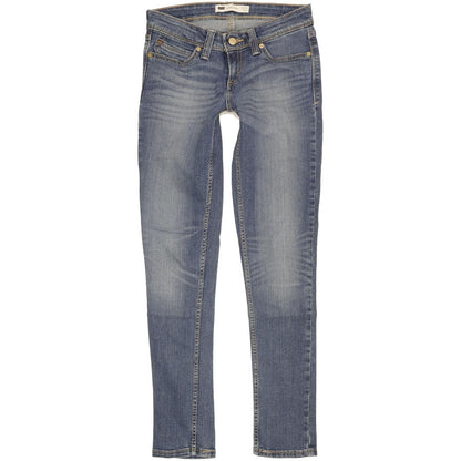 Levi's Demi Curve Women Blue Skinny Slim Stretch Jeans W27 L31