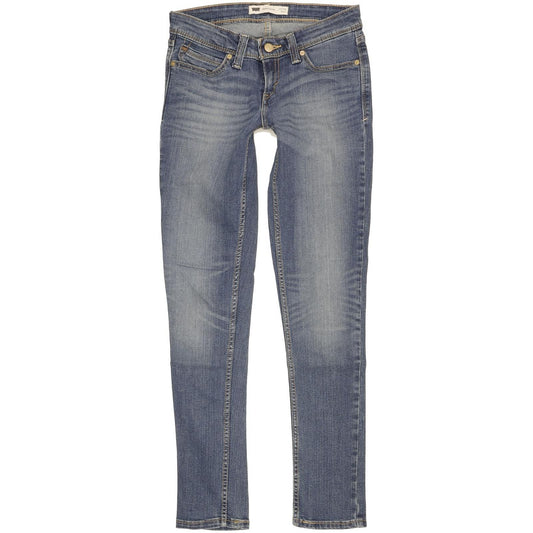 Levi's Demi Curve Women Blue Skinny Slim Stretch Jeans W27 L31