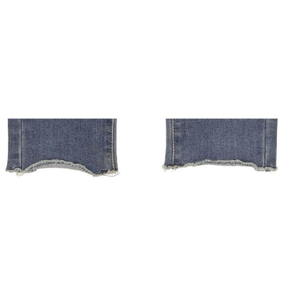 Levi's Ribcage Kids Girls Blue Straight Slim Stretch Jeans W24 L24 (105966)