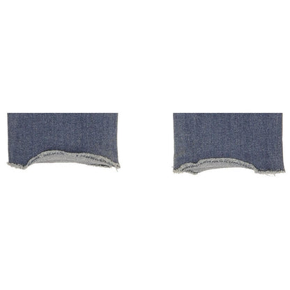 Levi's Ribcage Kids Girls Blue Straight Slim Stretch Jeans W24 L24 (105966)