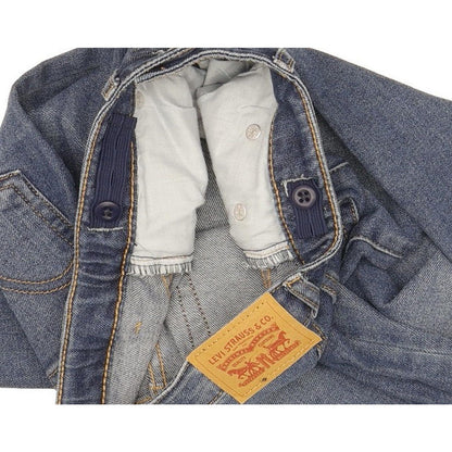 Levi's Ribcage Kids Girls Blue Straight Slim Stretch Jeans W24 L24 (105966)