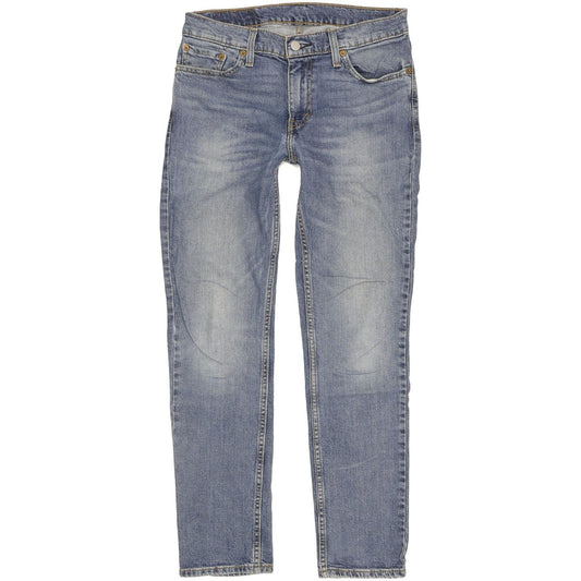 Levi's 511 Men Blue Straight Slim Jeans W30 L30