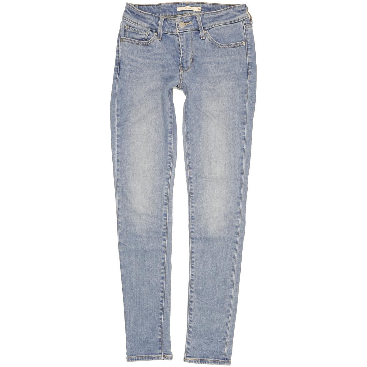 Levi's 711 Women Blue Skinny Slim Jeans W26 L30