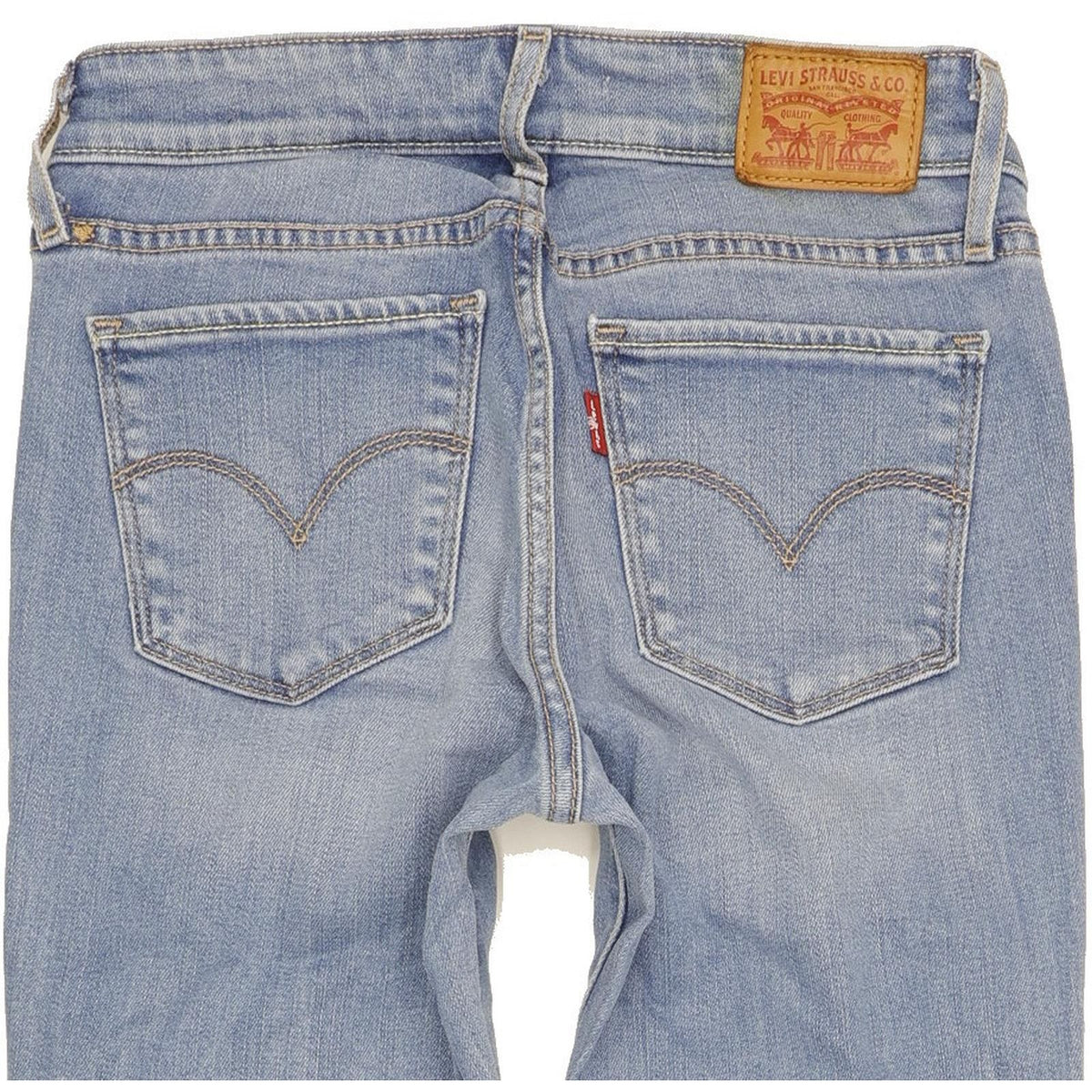 Levi's 711 Women Blue Skinny Slim Jeans W26 L30