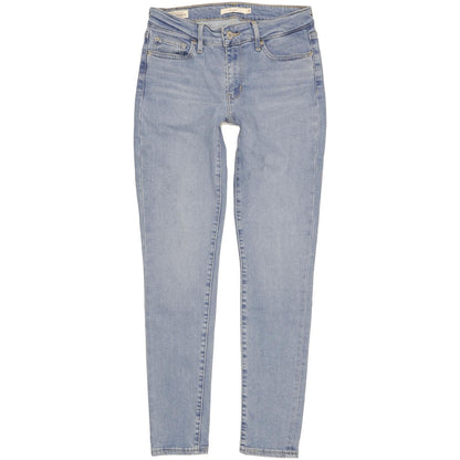 Levi's 711 Women Blue Skinny Slim Stretch Jeans W26 L29