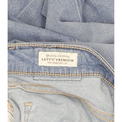 Levi's 711 Women Blue Skinny Slim Stretch Jeans W26 L29
