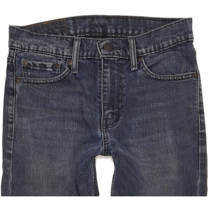 Levi's 510 Men Blue Skinny Slim Stretch Jeans W28 L31