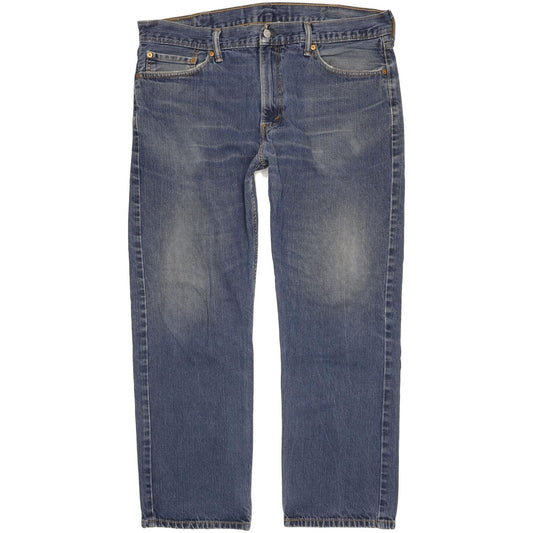 Levi's 504 Men Blue Straight Regular Jeans W38 L29