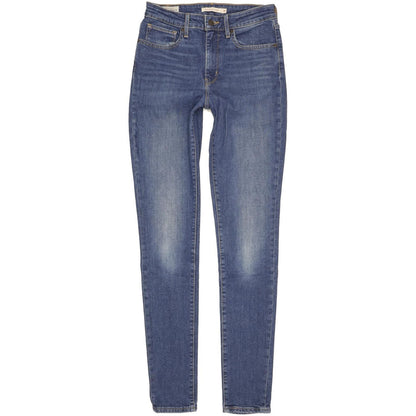Levi's 721 Women Blue Skinny Slim Stretch Jeans W28 L34