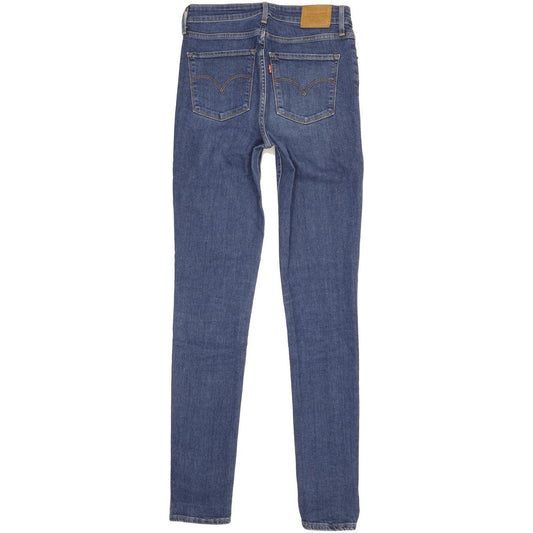 Levi's 721 Women Blue Skinny Slim Stretch Jeans W28 L34