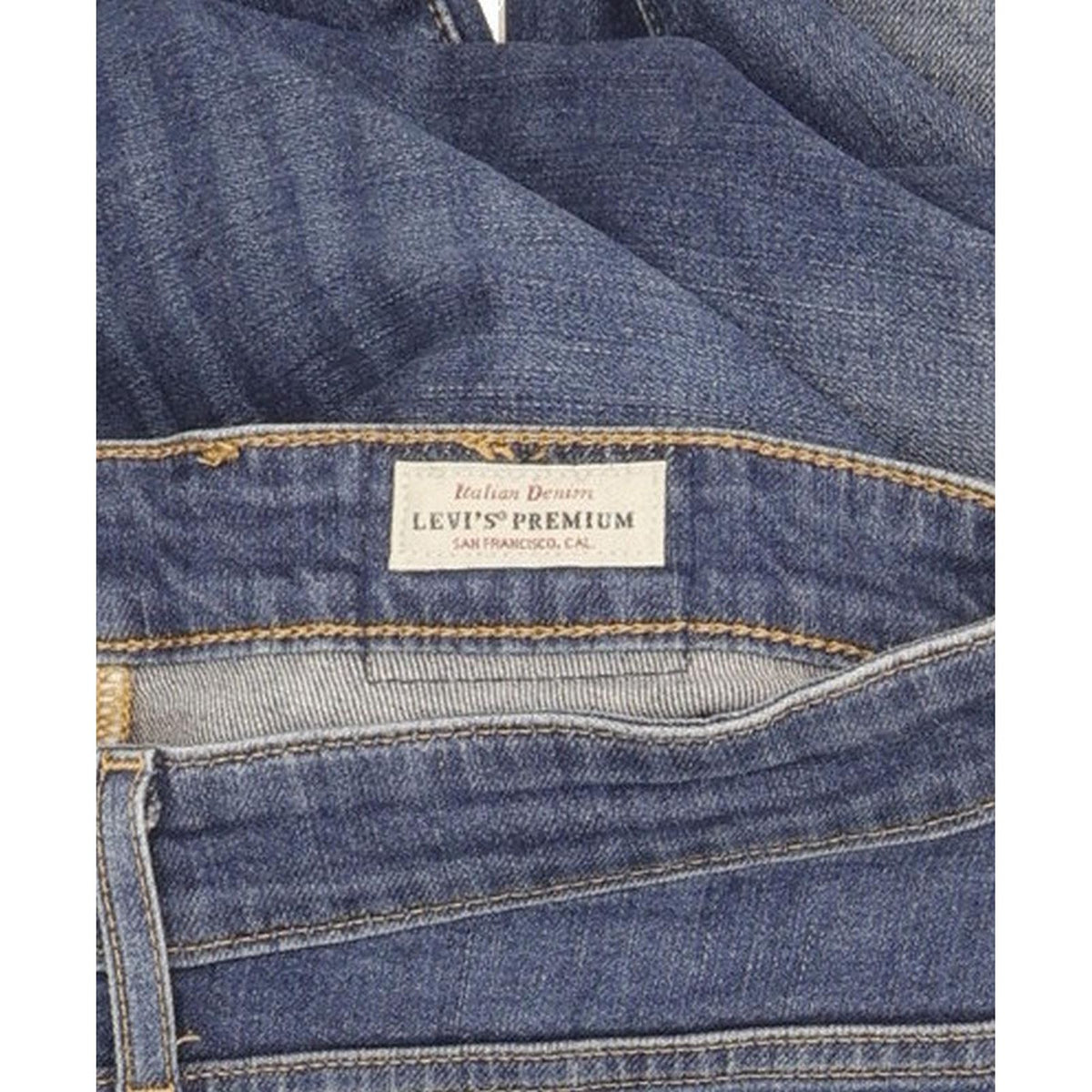 Levi's 721 Women Blue Skinny Slim Stretch Jeans W28 L34
