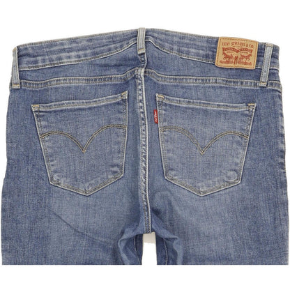 Levi's 711 Women Blue Skinny Slim Stretch Jeans W30 L30