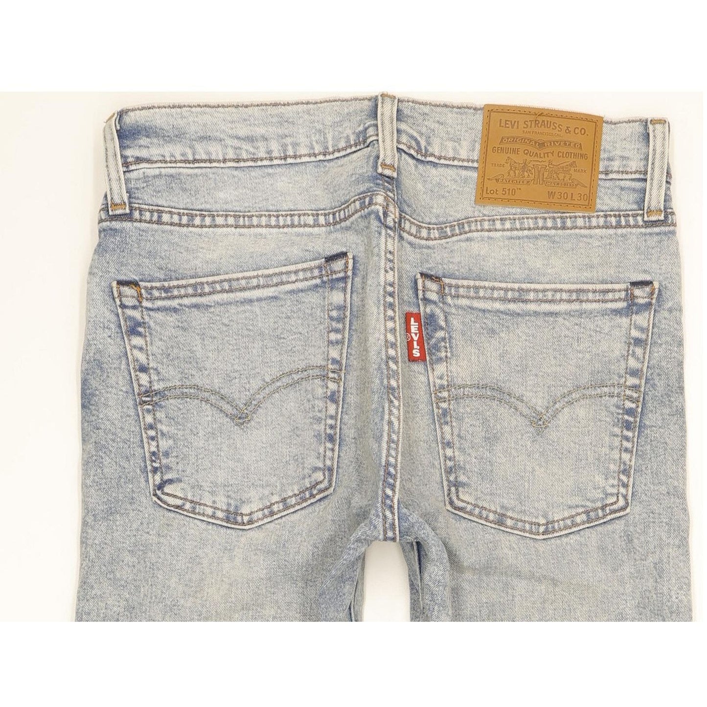 Levi's 510 Men Blue Skinny Slim Stretch Jeans W30 L29
