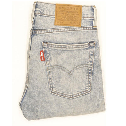 Levi's 510 Men Blue Skinny Slim Stretch Jeans W30 L29