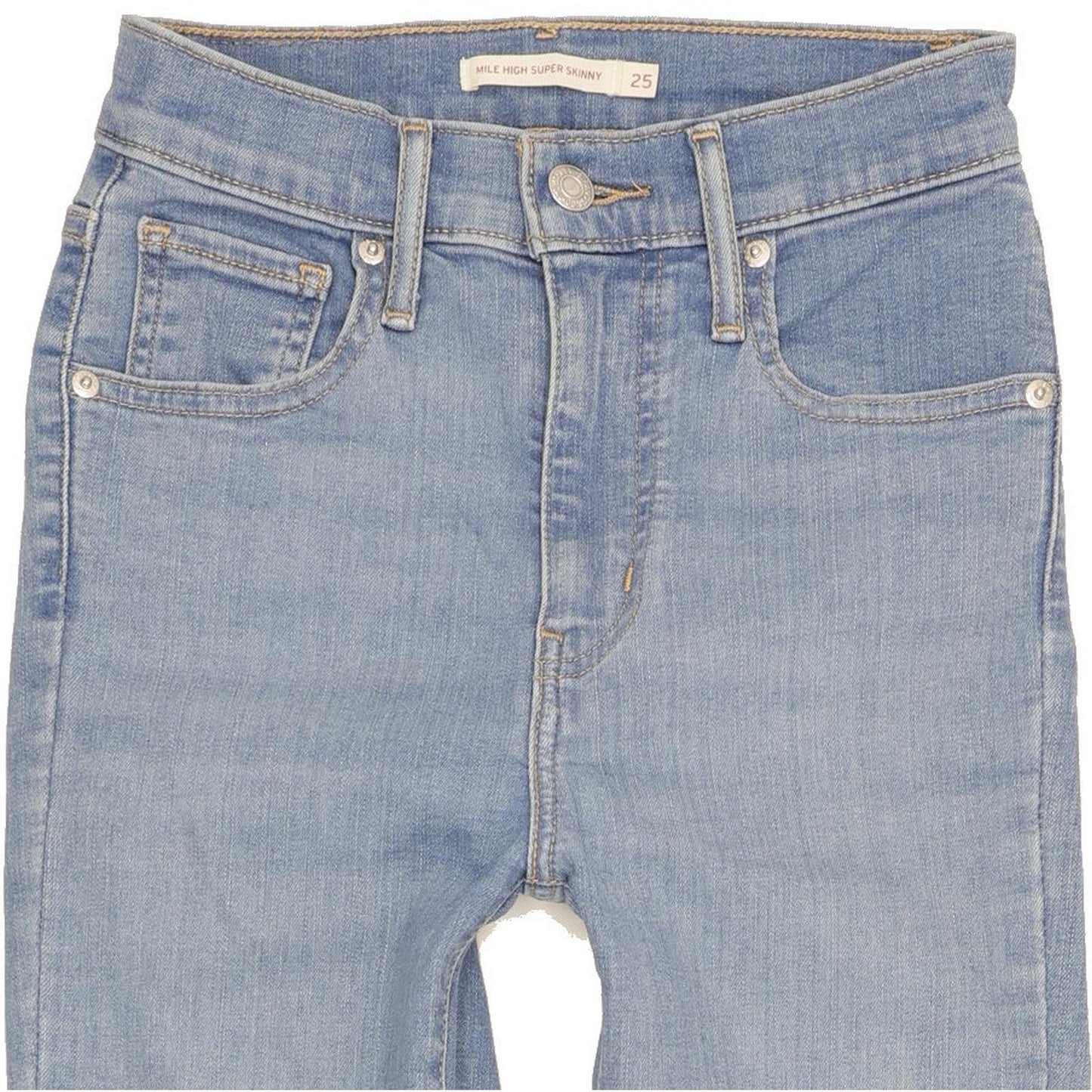 Levi's Mile Women Blue Skinny Slim Stretch Jeans W25 L30