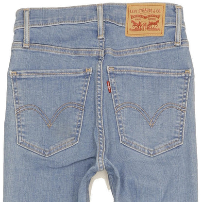 Levi's Mile Women Blue Skinny Slim Stretch Jeans W25 L30