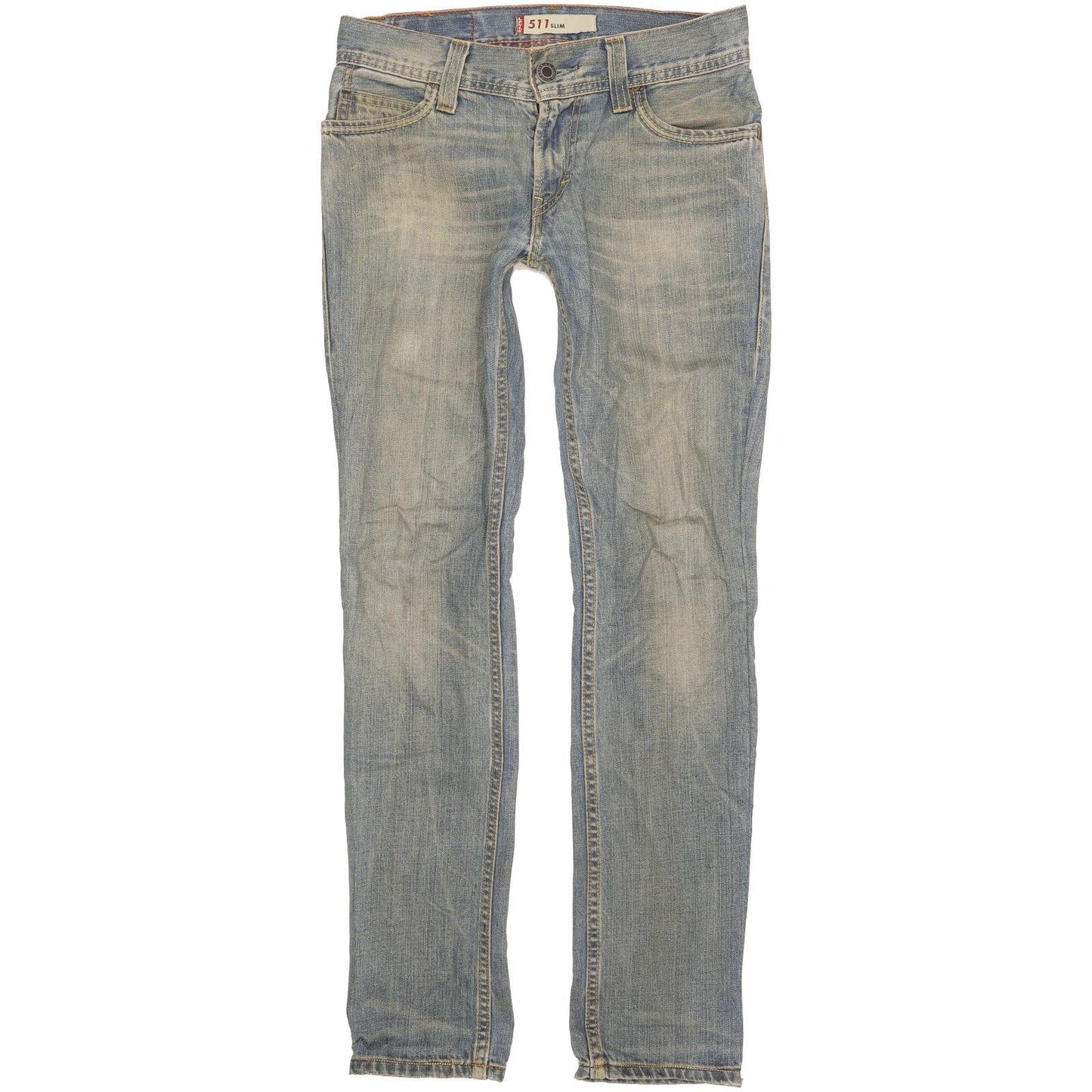 Levi's 511 Men Blue Straight Slim Jeans W30 L32