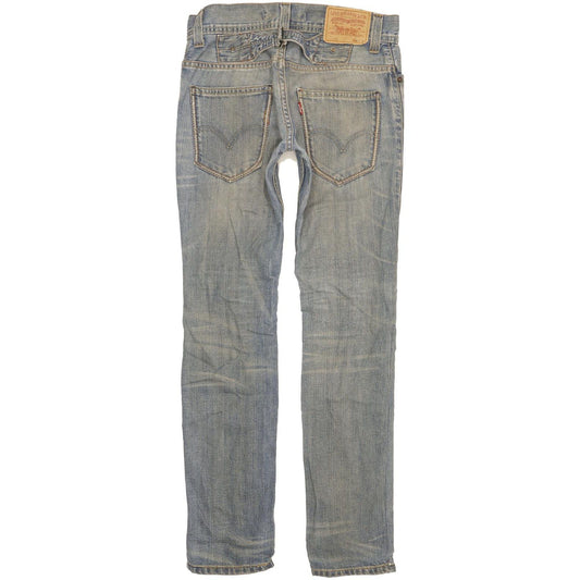 Levi's 511 Men Blue Straight Slim Jeans W30 L32