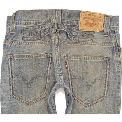 Levi's 511 Men Blue Straight Slim Jeans W30 L32